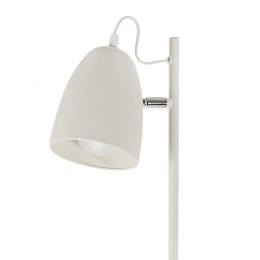 PLATINET FLOOR LAMP LAMPA PODŁOGOWA METAL 40W WHITE H150 [44917]