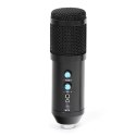 VARR GAMING MICROPHONE MIKROFON GAMINGOWY TUBE USB BLACK [45468]