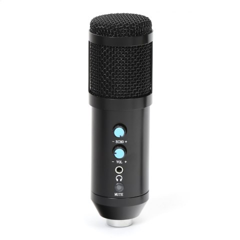 VARR GAMING MICROPHONE MIKROFON GAMINGOWY TUBE USB BLACK [45468]