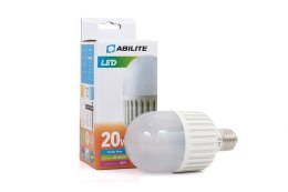 ŻARÓWKA LED ABILITE MANGO MLECZNA B.CIEPŁA E27 20W/230V 1600LM 270Â° M70