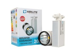 REFLEKTOR KIERUNKOWY TRACK LED ABILITE B.NATURALNA 20W/230V 1600LM 15Â° NA SZYNĘ