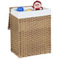 Kosz na pranie ERGO hakano - CLOTHESBASKET/RATTAN/NATURAL/46X33X60CM