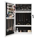 Lustro ERGO hakano - JEWELRYARMOIRE/MIRROR/WHITE/37X10,5X67CM