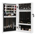 Lustro ERGO hakano - JEWELRYARMOIRE/MIRROR/WHITE/37X10,5X67CM