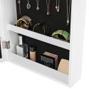 Lustro ERGO hakano - JEWELRYARMOIRE/MIRROR/WHITE/37X10,5X67CM