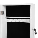 Lustro ERGO hakano - JEWELRYARMOIRE/MIRROR/WHITE/37X10,5X67CM