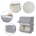 Pojemnik do przechowywania ERGO hakano - STORAGEBOX/GREY/4BOXES