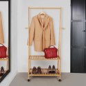 Wieszak stojący ERGO hakano - FREE-STANDINGCOATRACK/BAMBOO/69,5X43X152CM