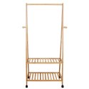 Wieszak stojący ERGO hakano - FREE-STANDINGCOATRACK/BAMBOO/69,5X43X152CM