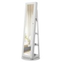 Lustro ERGO hakano - JEWELRYARMOIRE/MIRROR/WHITE/38X38X161CM