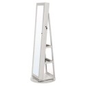 Lustro ERGO hakano - JEWELRYARMOIRE/MIRROR/WHITE/38X38X161CM