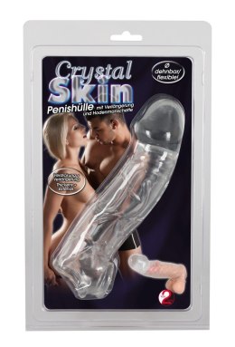 NAKŁADKA CRYSTAL SKIN PENIS SLEEVE 13-1516