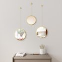 Lustro DIMA umbra - MIRROR/DIMA/ROUND/BRASS