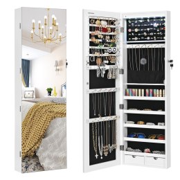 Lustro ERGO hakano - JEWELRYARMOIRE/MIRROR/WHITE/36,8X10X120CM