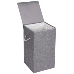 Kosz na pranie ERGO hakano - LAUNDRYHAMPER/GREY/36X36X66CM