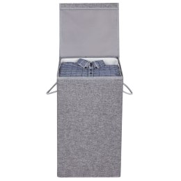 Kosz na pranie ERGO hakano - LAUNDRYHAMPER/GREY/36X36X66CM