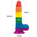 DILDO 7.5'' PRIDER DILDO 24-0141