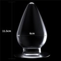 KOREK ANALNY FLAWLESS CLEAR ANAL PLUG 4.5'' 24-0131