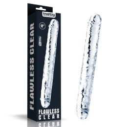 PODWÓJNE DILDO FLAWLESS CLEAR DOUBLE DILDO 12'' 24-0132