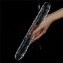 PODWÓJNE DILDO FLAWLESS CLEAR DOUBLE DILDO 12'' 24-0132