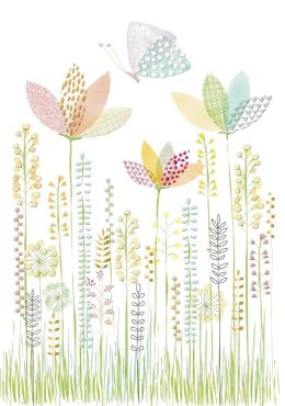 Karnet B6 + koperta Łąka