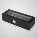 Organizer na biżuterię, kosmetyki ERGO hakano - WATCHBOX/BLACK/6SLOTS