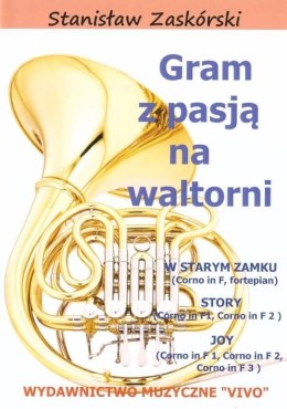 Gram z pasją na waltorni